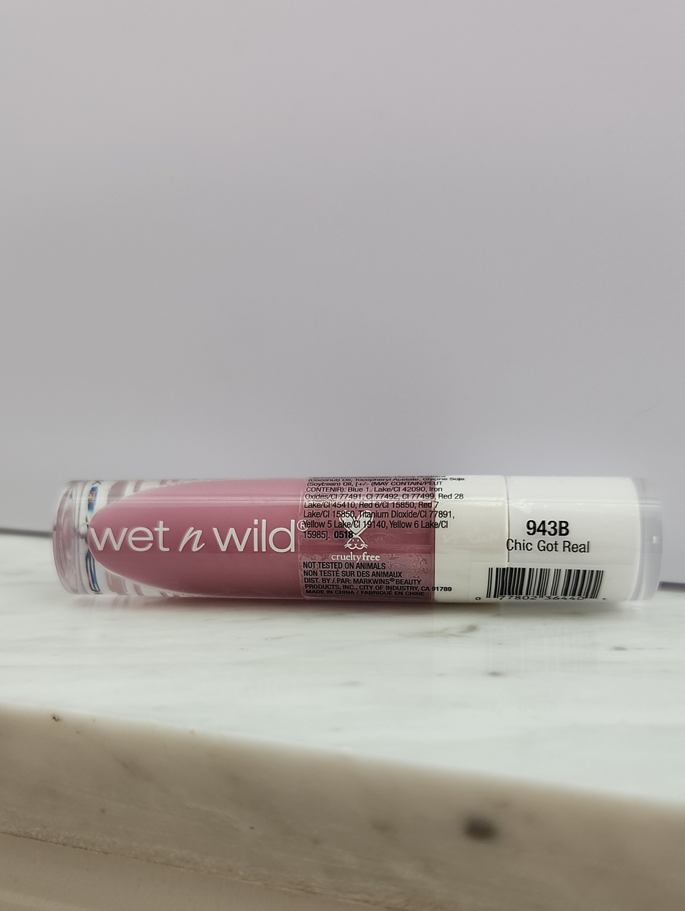 wet n wild MegaLast Liquid Catsuit High-Shine Lipstick Chic Got Real #943B